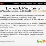 Allergenkennzeichnung Vorlage Erstaunlich Foodnotify