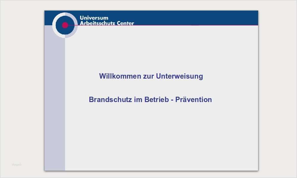 Allgemeine Sicherheitsunterweisung Vorlage Best Of Niedlich Brandschutz Vorlage Fotos Beispiel