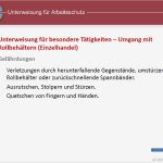 Allgemeine Sicherheitsunterweisung Vorlage Erstaunlich Unterweisungspräsentation Umgang Mit Rollbehältern