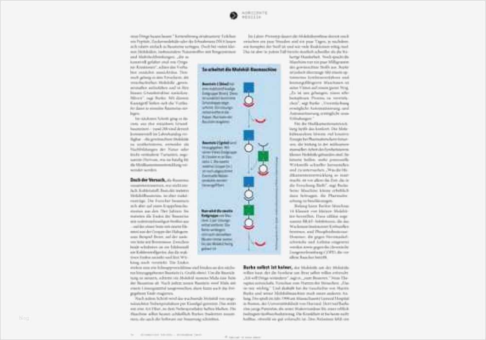 Amerikanisches Journal Vorlage Kostenlos Inspiration Die Molekül Maschine Technology Review 12 2015 Direkt Im