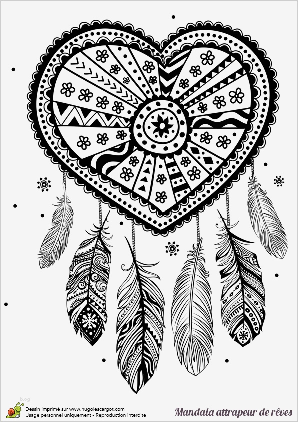 Amerikanisches Journal Vorlage Kostenlos Wunderbar Mandalas attrape Reve Coeur Dream Catcher