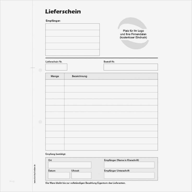 Angebot Festpreis Vorlage Süß Niedlich Lieferschein Galerie Bilder Für Das Lebenslauf