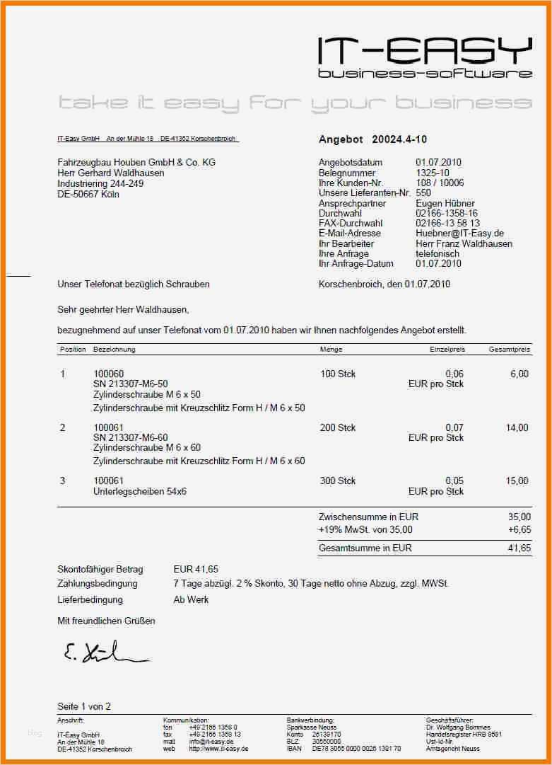 Angebot Fotograf Vorlage Neu Fantastisch Beispielangebotsvorlage Galerie Bilder Für