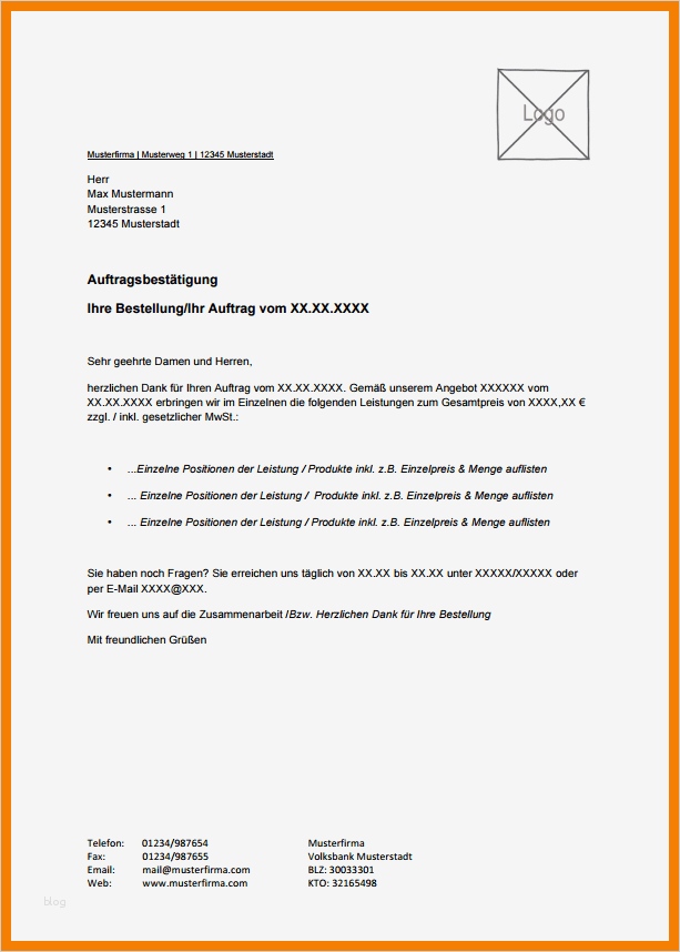 Angebot Richtig Schreiben Vorlage Best Of 11 Angebot Schreiben Vorlage