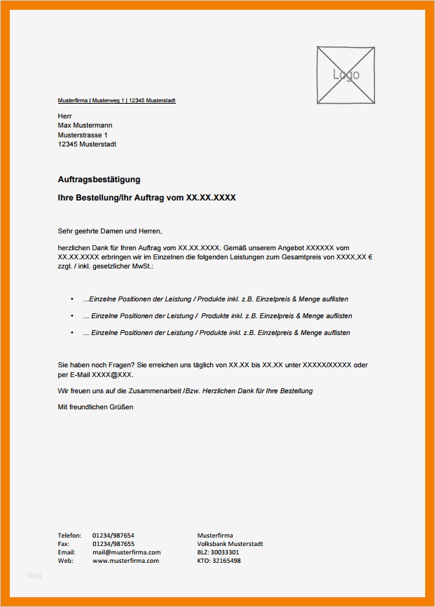 Angebot Schreiben Vorlage Erstaunlich 10 Angebot Schreiben Beispiel