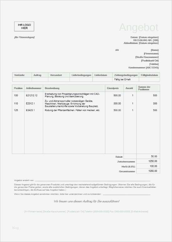 Angebot Vorlage Word Elegant Ferte Vorlage Schweiz Kostenlos – Muster Vorlage