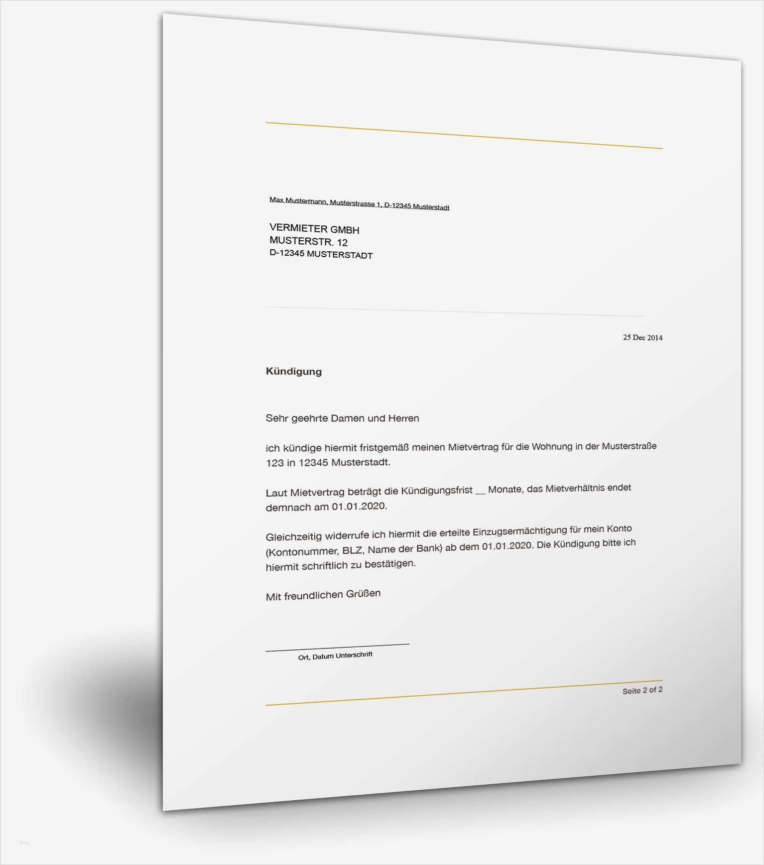 Anmeldung Nebengewerbe Arbeitgeber Vorlage Schönste Mietvertrag Kündigen Musterbrief