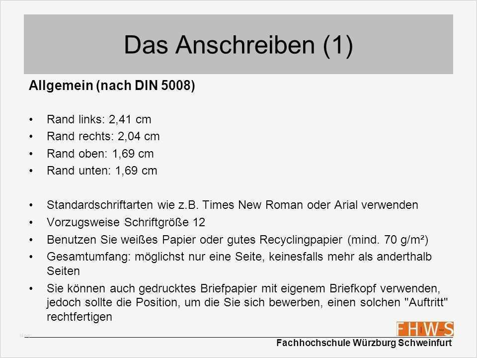 Anschreiben Nach Din 5008 Vorlage Beste Anschreiben Ränder