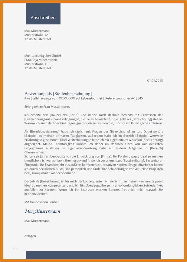 Anschreiben Vorlage Openoffice Neu 8 Anschreiben Bewerbung Muster