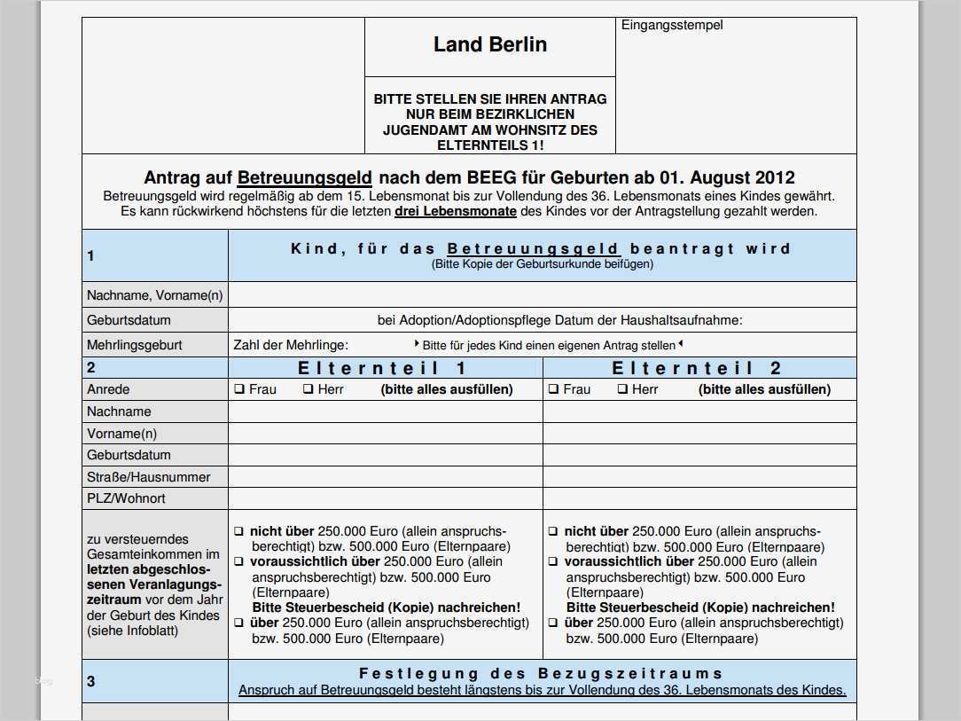 Antrag Auf Ratenzahlung Amtsgericht Vorlage Erstaunlich Betreuungsgeld Antrag Vorlage Download Chip