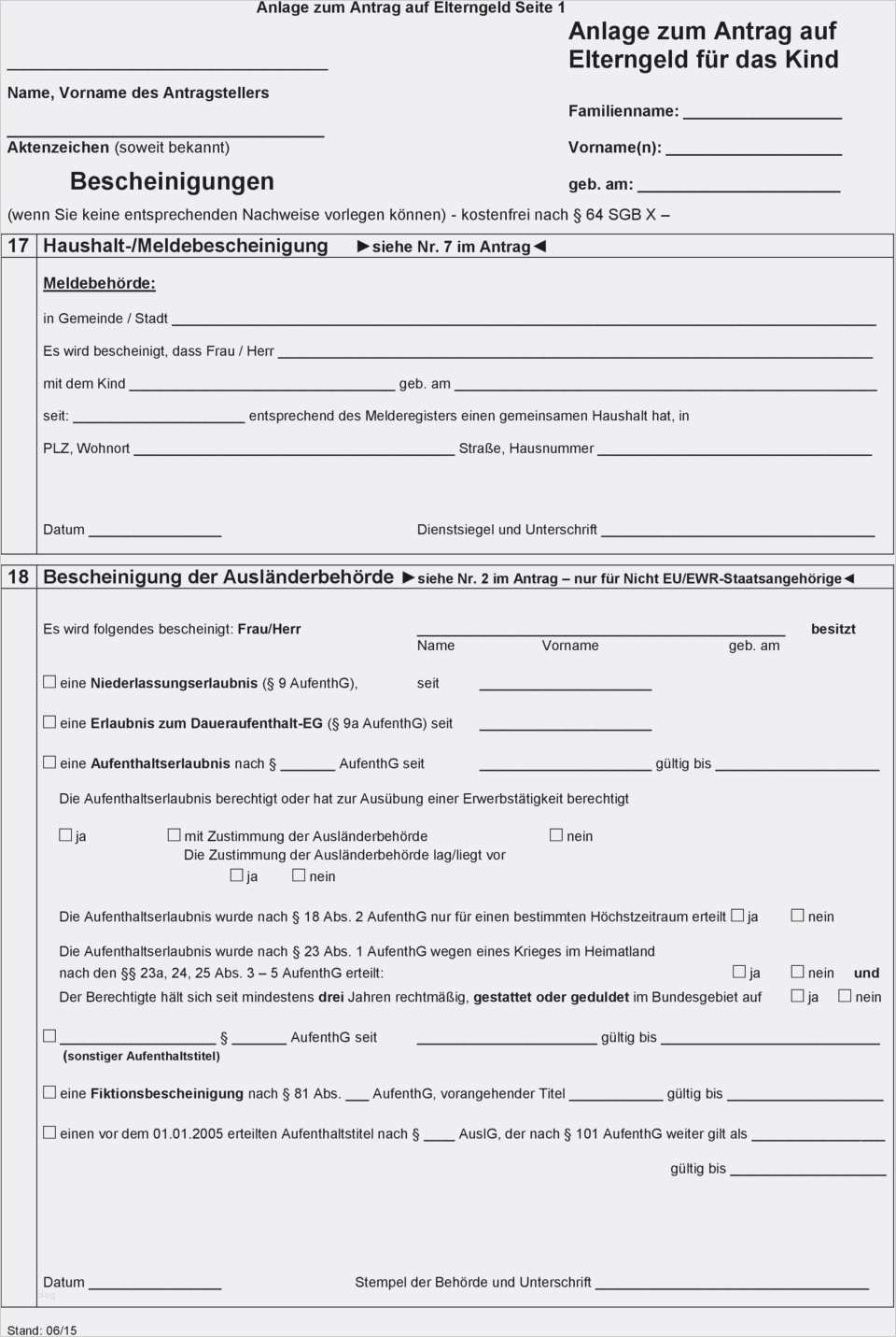 Antrag Elternzeit Vorlage Best Of 15 Muster Antrag Elternzeit