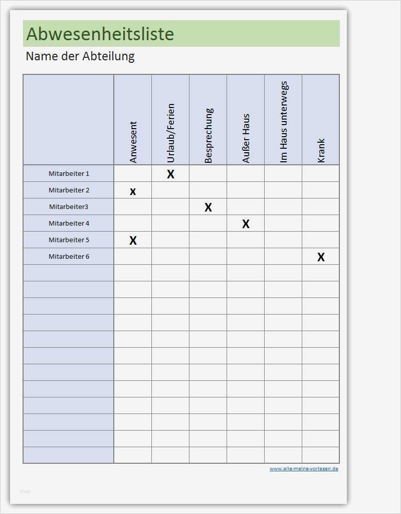 Anwesenheitsliste Vorlage Kostenlos Erstaunlich Abwesenheitsliste Anwesenheitsliste