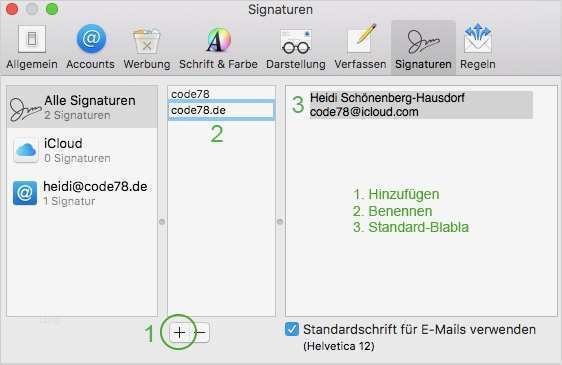 Apple Mail HTML Vorlage Erstellen Elegant Howto HTML E Mail Signatur In Apple Mail Erstellen