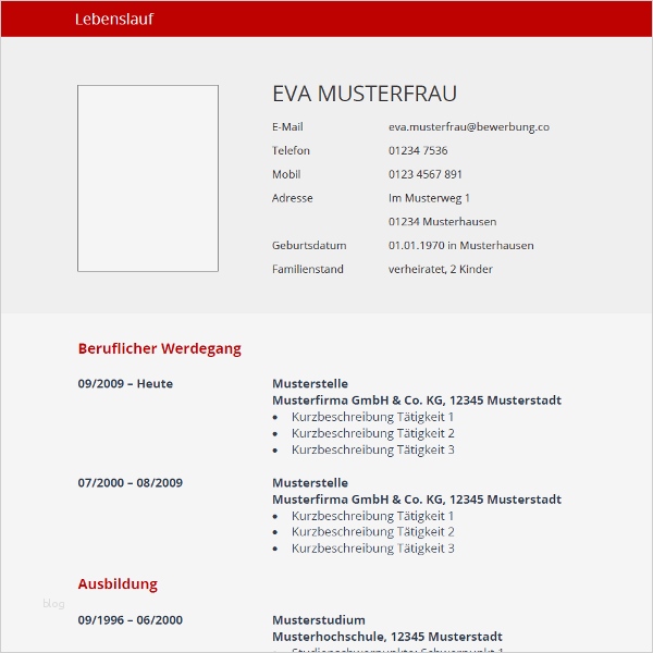 Apple Mail Vorlagen Kostenlos Erstaunlich Vorlage Rot Tabellarischer Lebenslauf