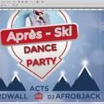 Apres Ski Flyer Vorlagen Cool Tutorial Après Ski Flyer Gestalten Saxoprint Blog