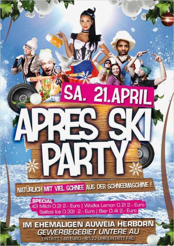 Apres Ski Flyer Vorlagen Süß Bilder Apres Ski Party Musichall In Herborn 21 04 2012