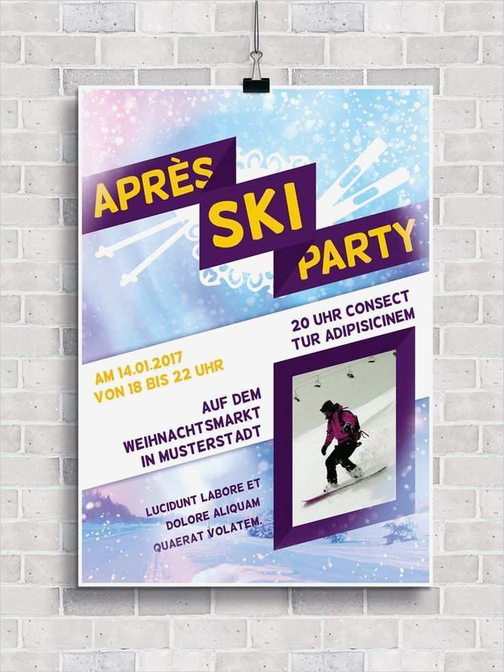 Apres Ski Flyer Vorlagen Süß Die Besten 25 Flyer Vorlagen Ideen Auf Pinterest