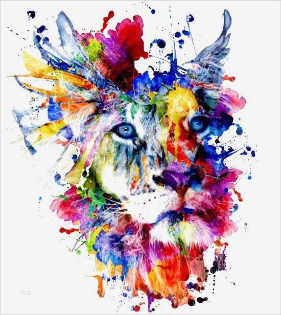Aquarellbilder Vorlagen Modern Bewundernswert Best 25 Watercolor Lion Ideas On Pinterest