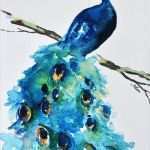 Aquarellbilder Vorlagen Modern Neu Die Besten 25 Pfauen Ideen Auf Pinterest