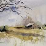 Aquarellmalerei Landschaften Vorlagen Best Of November Snow Painting by Sandra Strohschein