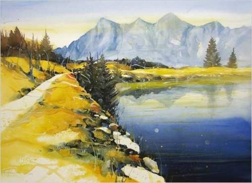 Aquarellmalerei Landschaften Vorlagen Genial Landschaften Heinz Schweizer