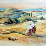 Aquarellmalerei Landschaften Vorlagen Neu Bild Afrikanische Landschaft Aquarellmalerei Aquarell