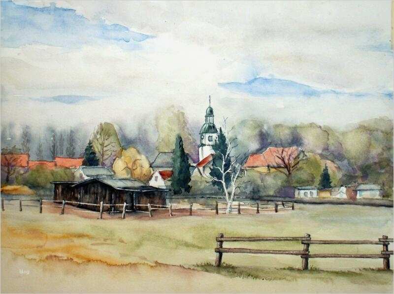 Aquarellmalerei Landschaften Vorlagen Schön Bild Landschaft Zweenfurth Aquarellmalerei Aquarell