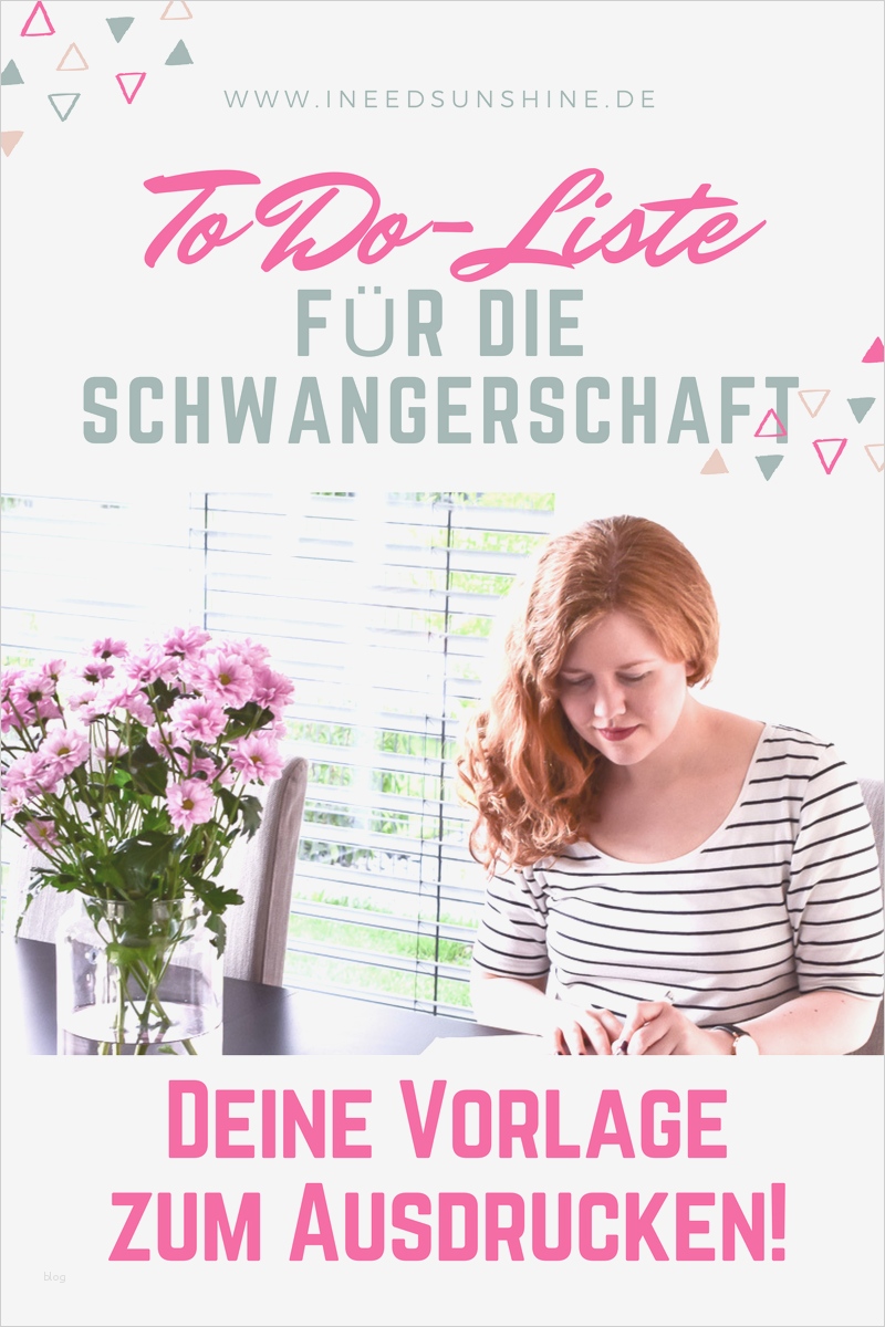Arbeitgeber Schwangerschaft Mitteilen Vorlage Erstaunlich to Do Liste Für Schwangerschaft "daran Müsst Ihr Denken "