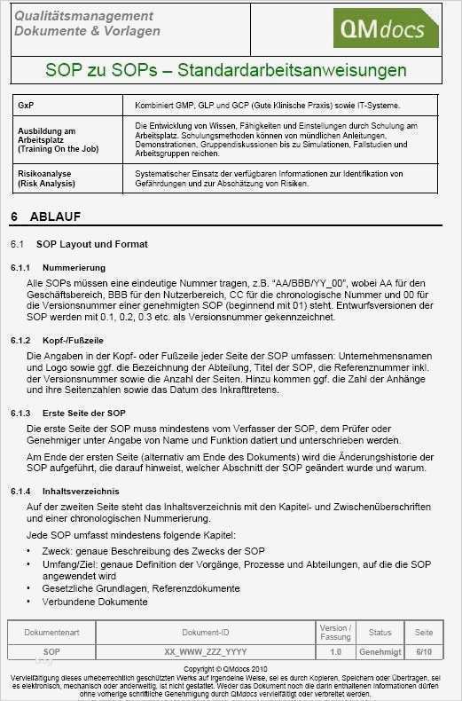 Arbeitsanweisung Vorlage Wunderbar Berühmt Vorlage Für sop Bilder Bilder Für Das