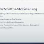 Arbeitsanweisung Vorlage Wunderbar Erstellen Von Arbeitsanweisungen