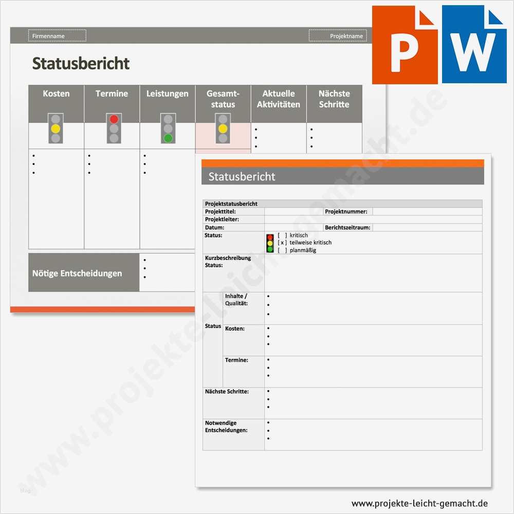 Arbeitspakete Projektmanagement Vorlage Erstaunlich Vorlage Statusbericht