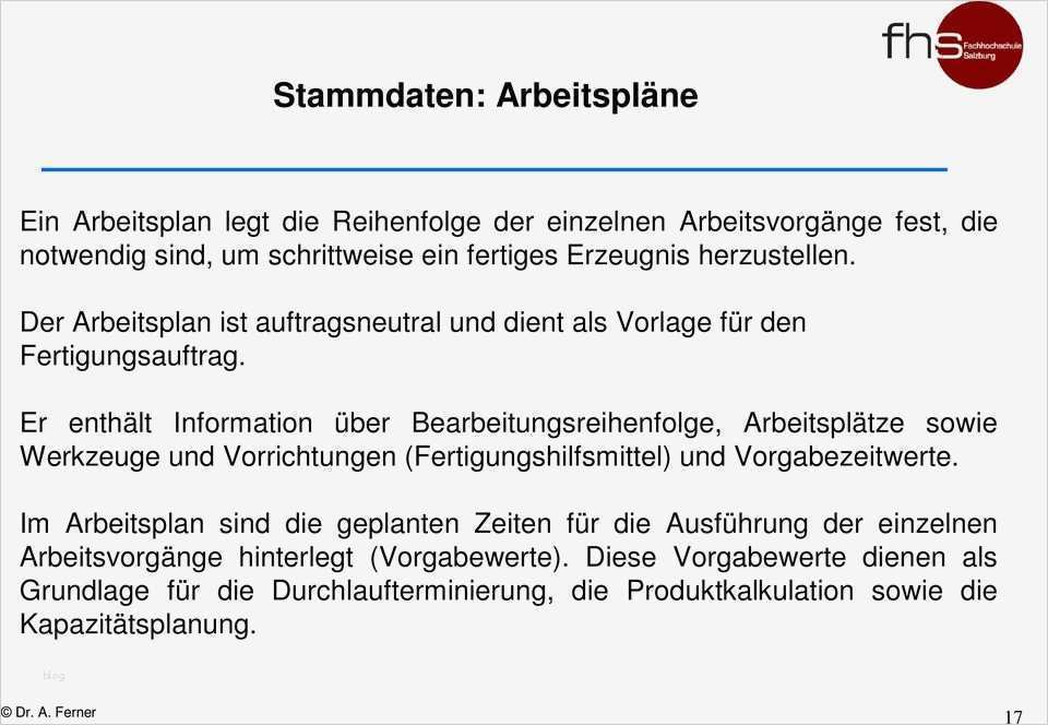 Arbeitsplan Fertigung Vorlage Best Of Vom Bedarf Zur Bestellung Pdf