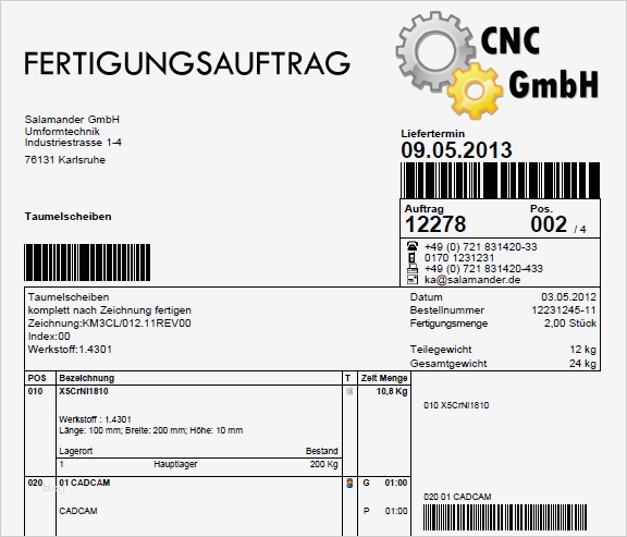 Arbeitsplan Fertigung Vorlage Genial D4 Produktion Erp Und Pps software Mit Mde Und Bde D4