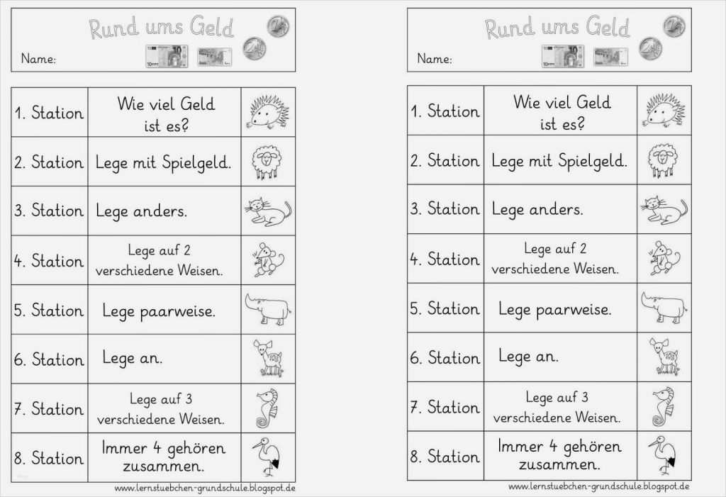 56 Erstaunlich Arbeitsplan Grundschule Vorlage Ideen 1 Arbeitsplan Grundschule Vorlage Cool Lernstübchen Der Arbeitsplan Zum Geld