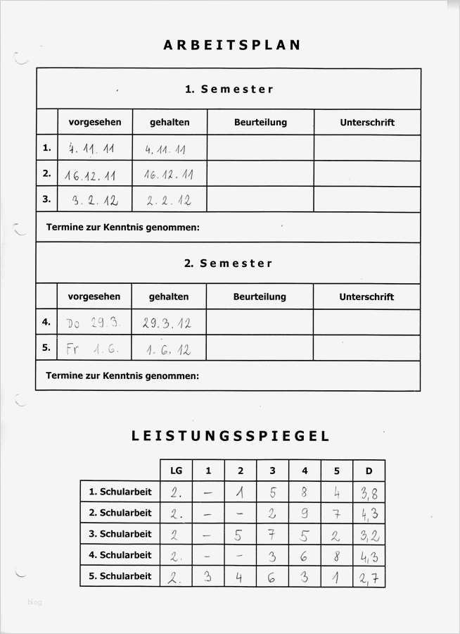 Arbeitsplan Vorlage Elegant Arbeitsplan