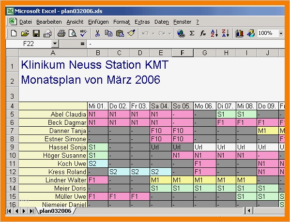 Arbeitsplan Vorlage Excel Wunderbar 9 Arbeitsplan Excel