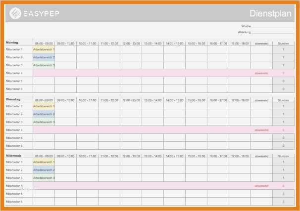 Arbeitsplan Vorlage Monat Neu Gemütlich Vorlage Monst Zeitgenössisch Entry Level