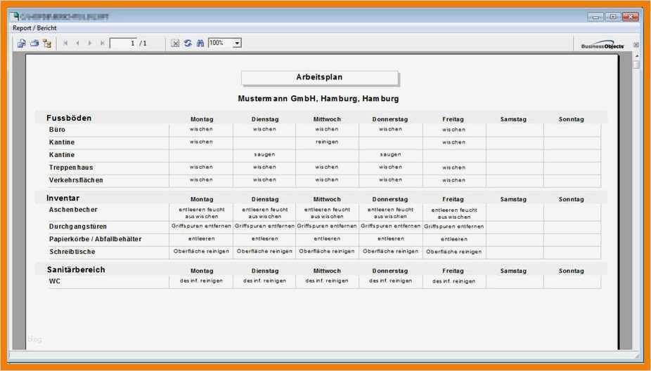 Arbeitsplan Vorlage Neu 11 Arbeitsplan Vorlage Pdf