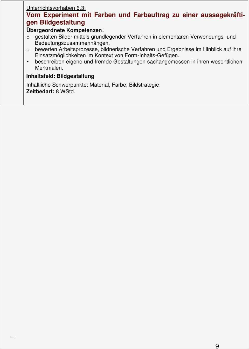 Arbeitsprozesse Beschreiben Vorlage Elegant Beispiel Für Einen Schulinternen Lehrplan Zum Kernlehrplan