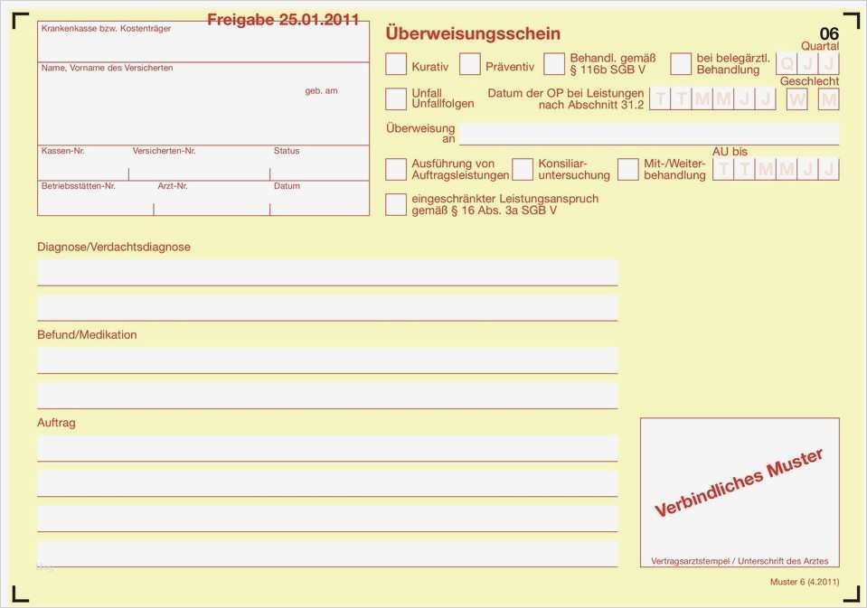 Arbeitsunfähigkeitsbescheinigung Zur Vorlage Bei Der Krankenkasse Best Of Arbeitsunfähigkeitsbescheinigung Verbindliches Muster