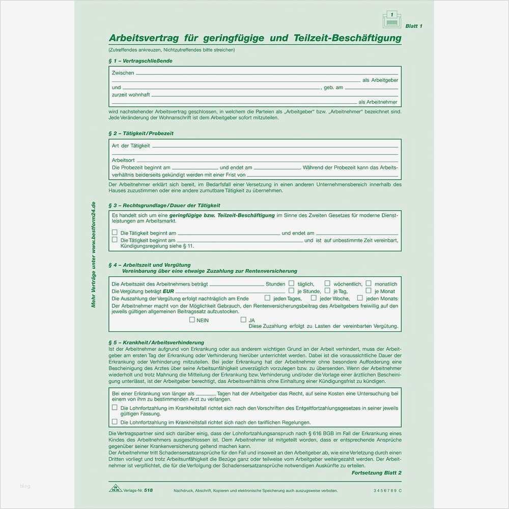 Arbeitsvertrag Für Geringfügig Beschäftigte Vorlage Best Of Rnk Arbeitsvertrag Für Geringfügig Und Teilzeit