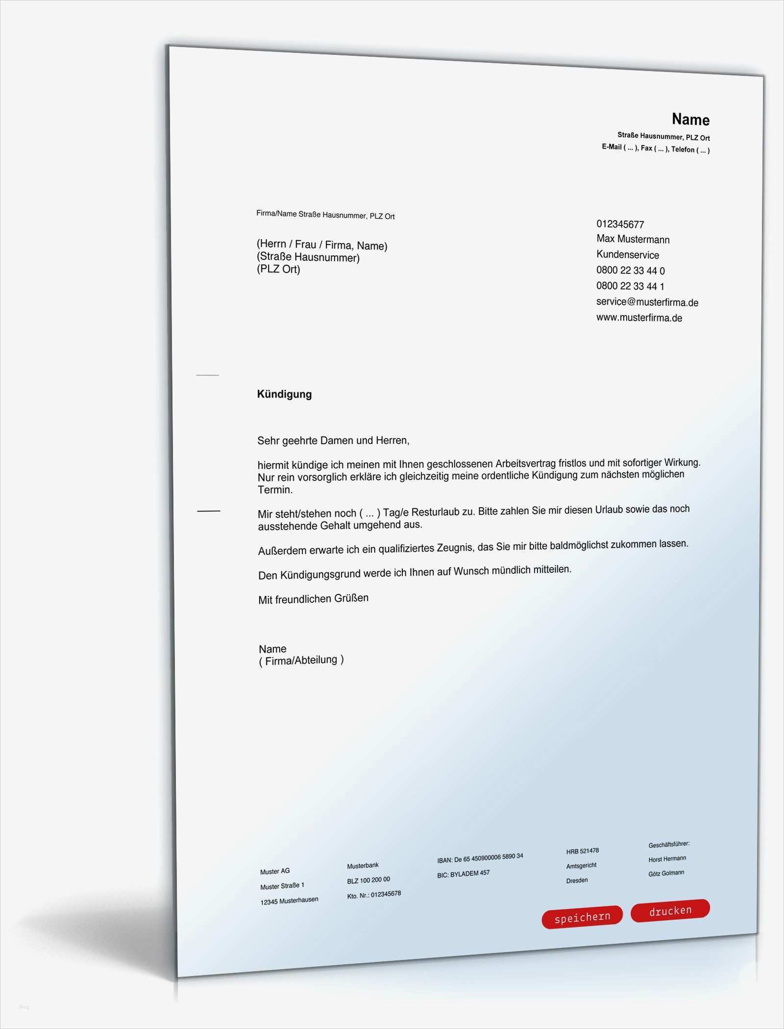 Arbeitsvertrag Schweiz Vorlage Hübsch Kündigung Arbeitsvertrag Betriebsbedingt Vorlage