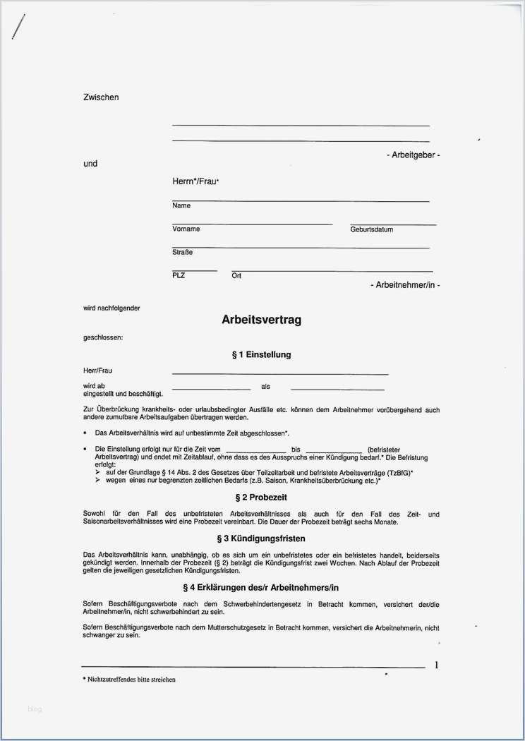 Arbeitsvertrag Vorlage Handwerkskammer Angenehm Dehoga Shop