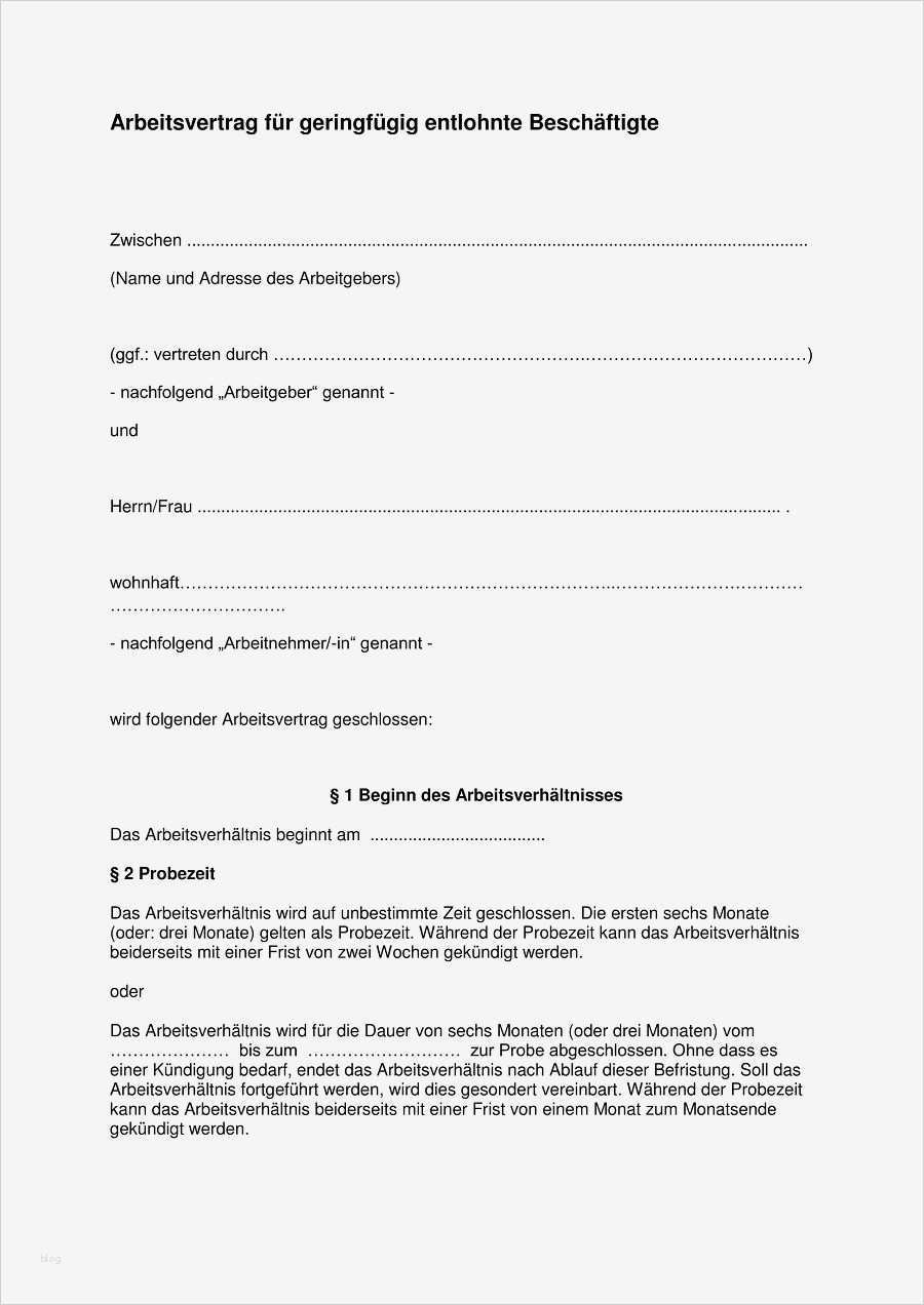 Arbeitsvertrag Vorlage Nrw Neu Kündigung Vorlage Arbeitsvertrag Kostenlos Kündigung