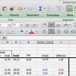 Arbeitszeit Excel Vorlage Luxus Vorteile Und Nachteile Von Excel Zeiterfassung