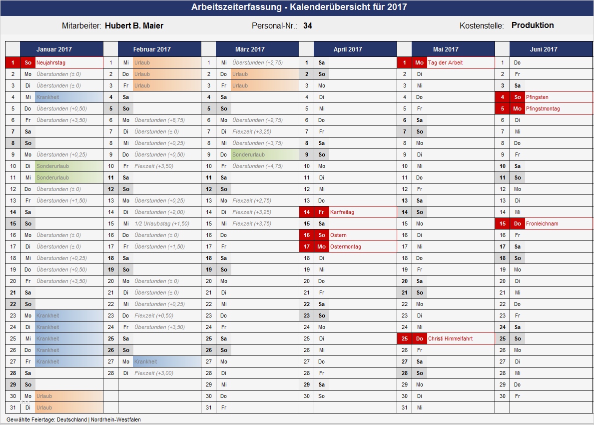 Arbeitszeiterfassung Excel Vorlage Mit überstunden Genial Excel Arbeitszeiterfassung Screenshots Fimovi