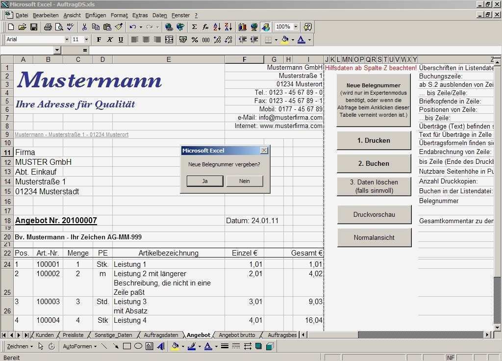 Arbeitszeitkonto Excel Vorlage Fabelhaft Auftragds Xls