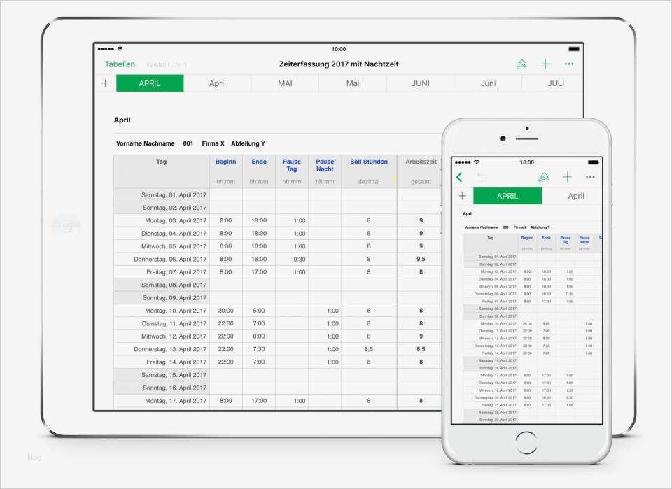 Arbeitszeitnachweis Vorlage 2017 Wunderbar Numbers Vorlage Zeiterfassung 2017 Arbeitszeitnachweis Mit