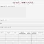 Arbeitszeitnachweis Vorlage Kostenlos Elegant Vorlagen Gratis