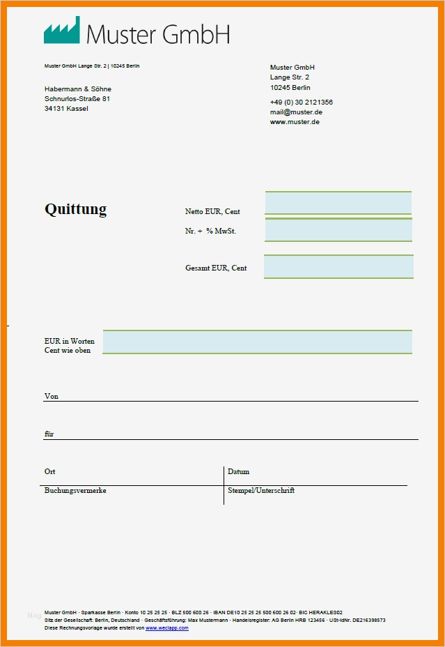 Arbeitszeugnis Anfordern Vorlage Elegant 9 Einfache Quittung Vorlage